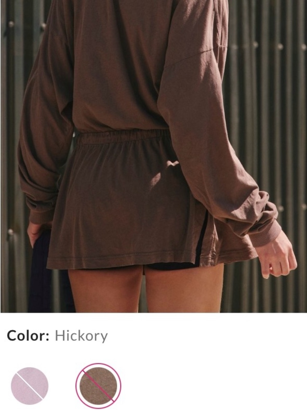 FP Movement by Free People ~ Right On Layer ~ XS ~ Color: Hickory ~ NWT** - Picture 10 of 14